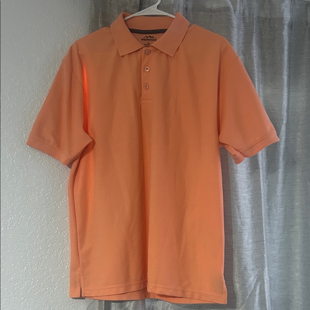 Vineyard Vines Men's Vibrant Coral Polo Shirt